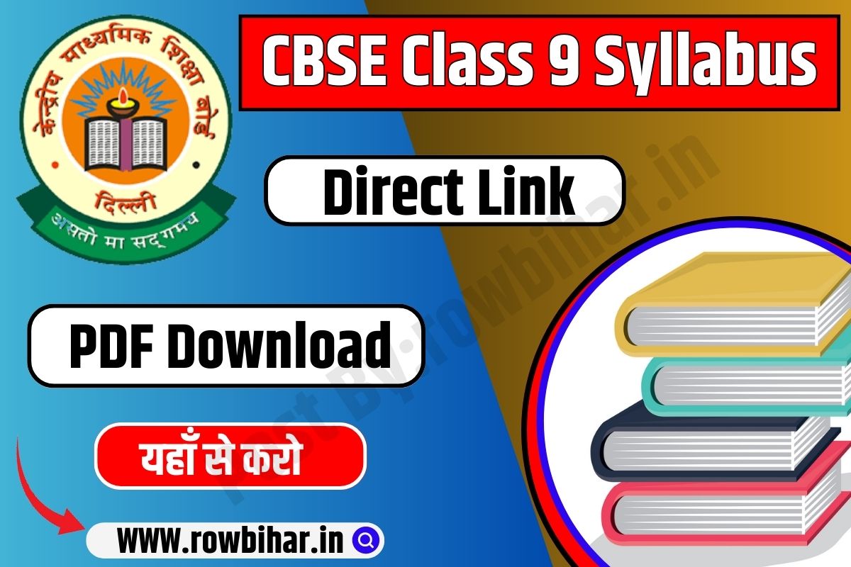 CBSE Class-9 Syllabus